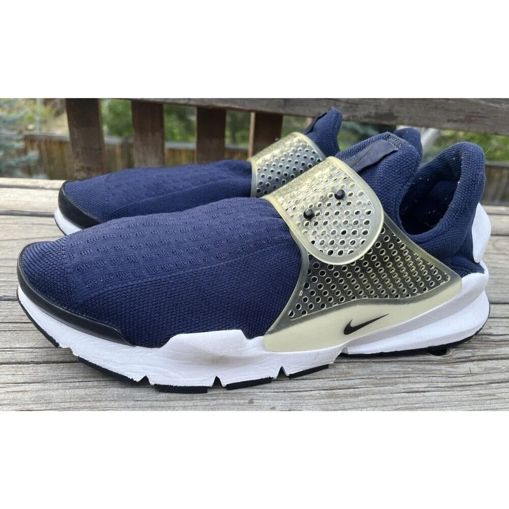 NIKE Sock Dart Men’s 11 Running Shoes Midnight Navy 819686-400